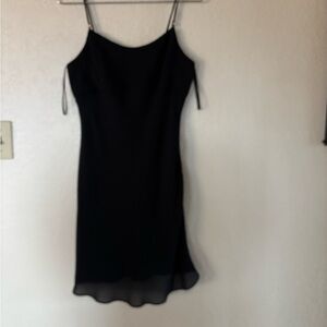 Jessica McClintock Gunne Sax Black Mini Dress